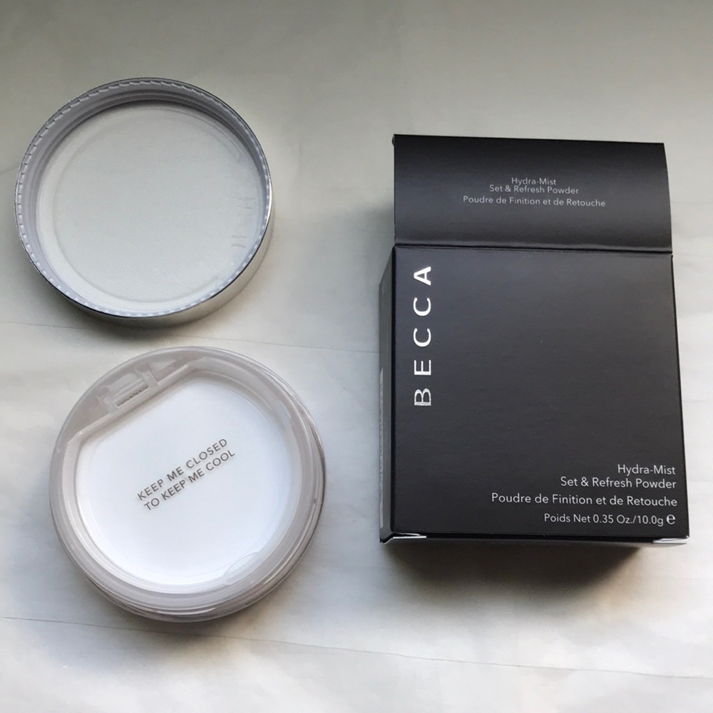 Becca Hydra-Mist set & refresh face powder